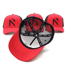 The Red and Black Signature ‘N’ Two Tone Trucker Cap