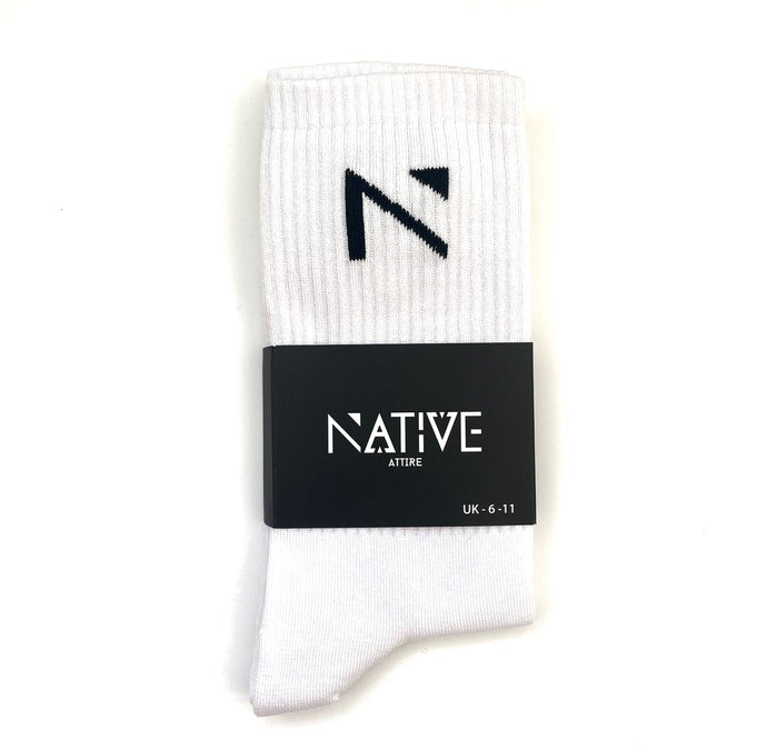 The White Signature ‘N’ Socks