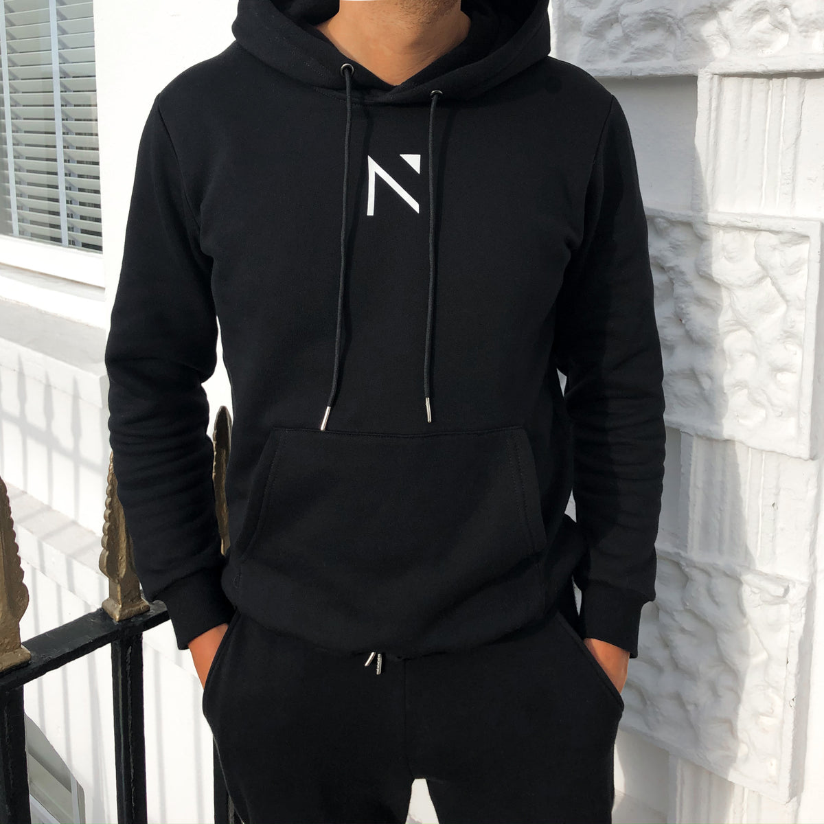 The Black Signature 'N' Hoodie