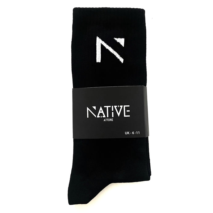 The Black Signature ‘N’ Socks