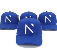 The Royal Blue Signature ’N’ mesh trucker cap