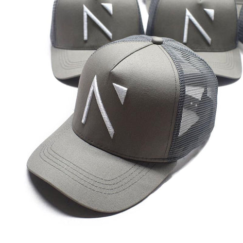 The Grey Signature 'N' Mesh Trucker Cap