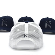 The Navy and White Signature ‘N’ Two Tone Trucker Cap