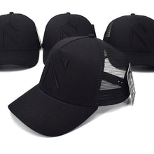 The All Black Signature 'N' Mesh Trucker Cap