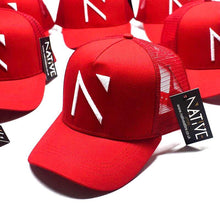The Red Signature ‘N’ Mesh Trucker Cap