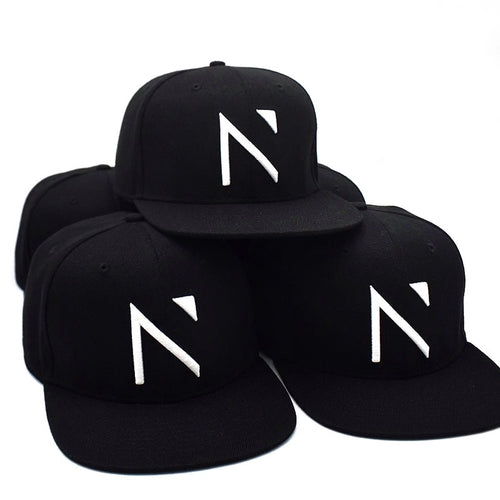 The Black and white Signature ‘N’ SnapBack