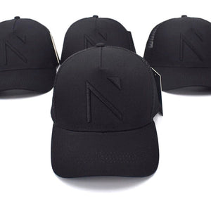 The All Black Signature 'N' Mesh Trucker Cap