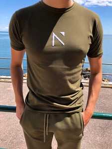 Khaki Signature ‘N’ T-shirt