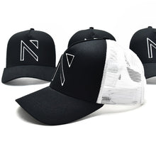 The Black and white Signature 'N' Two Tone Trucker Cap