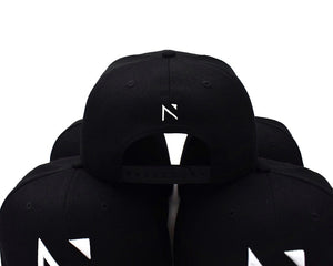 The Black and white Signature ‘N’ SnapBack