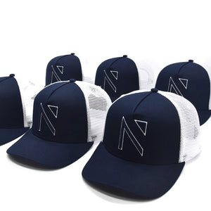The Navy and White Signature ‘N’ Two Tone Trucker Cap