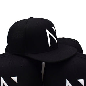 The Black and white Signature ‘N’ SnapBack