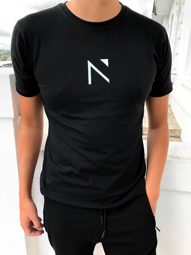 Black Signature 'N' T-Shirt